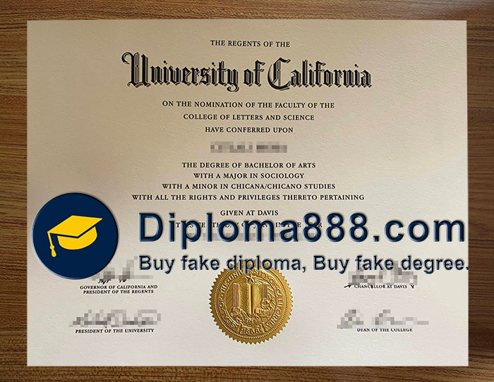buy fake University of California, Davis degree