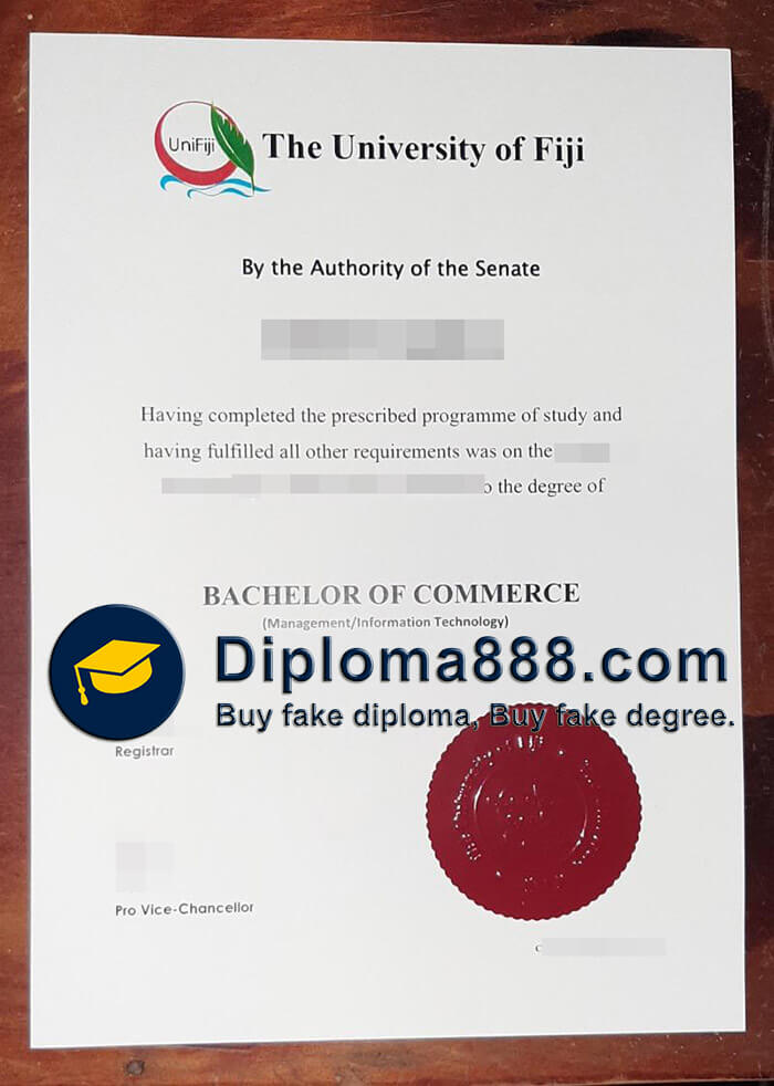 fake University of Fiji degree