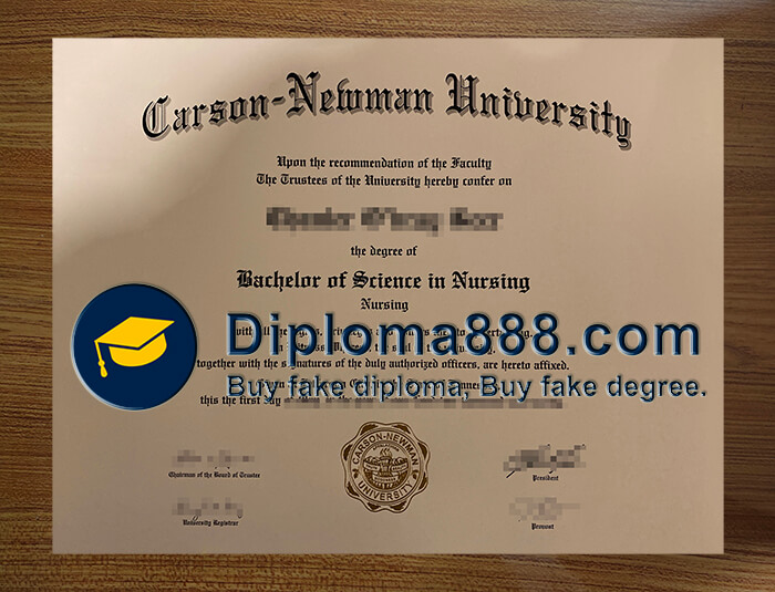 buy fake Carson Newman University degree