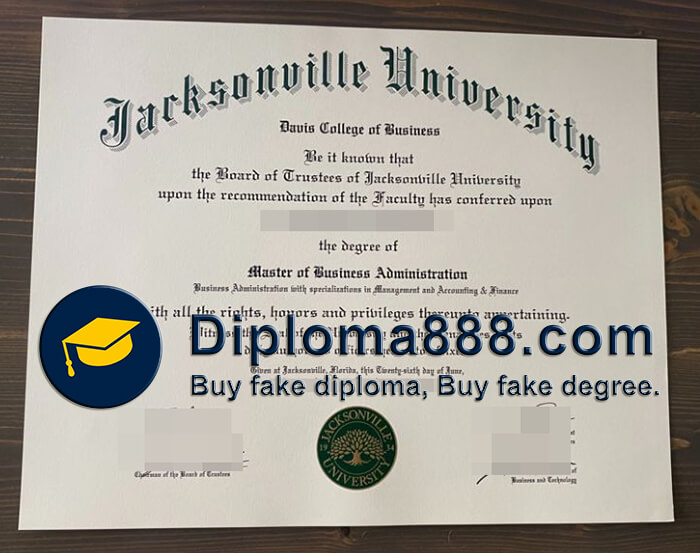 buy fake Jacksonville University diploma