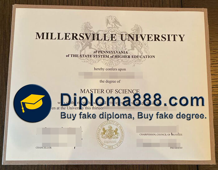 buy fake Millersville University diploma