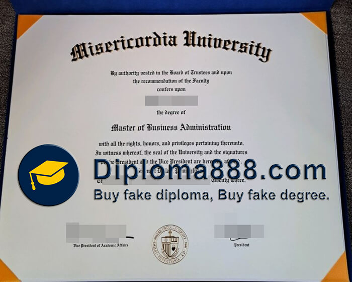 obtain Misericordia University diploma