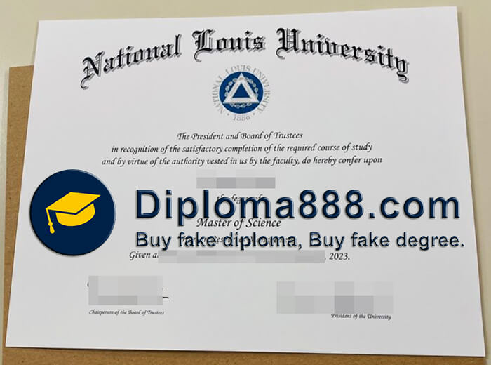 buy fake National Louis University degree
