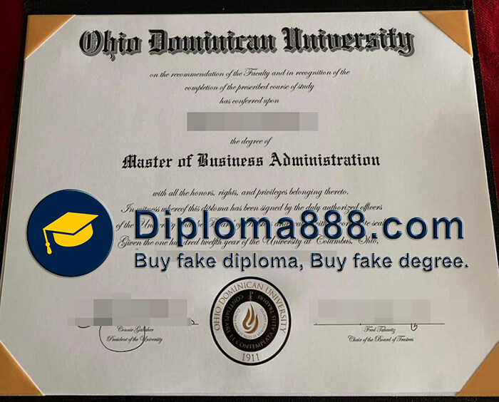 buy fake Ohio Dominican University degree