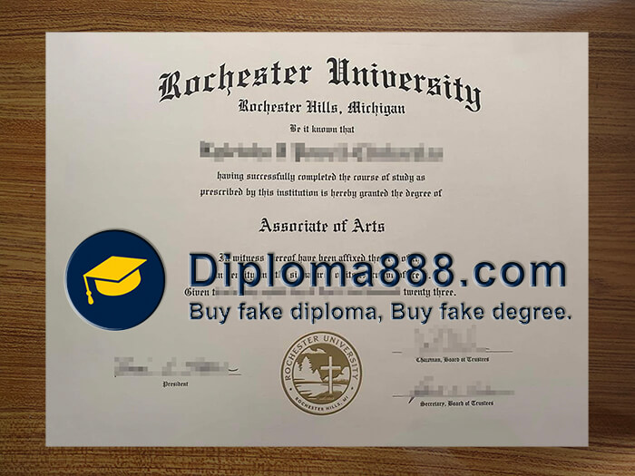 buy fake Rochester University degree