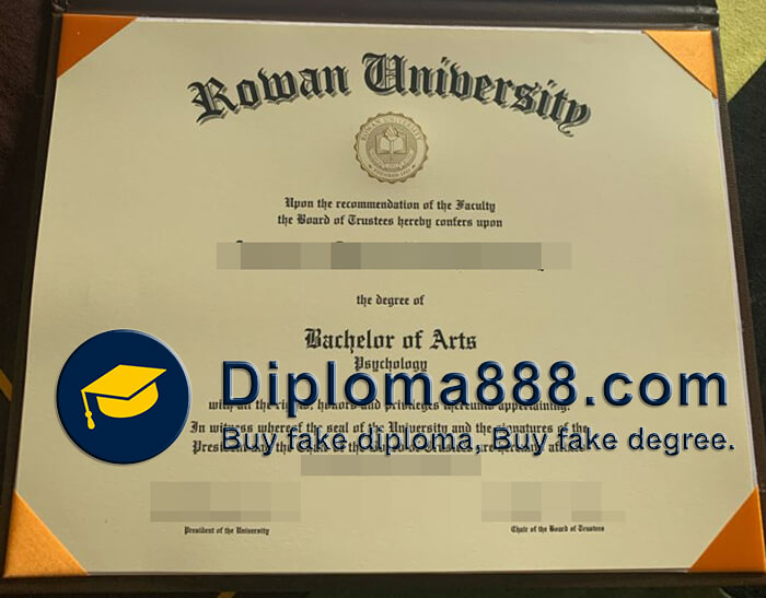 buy fake Rowan University degree