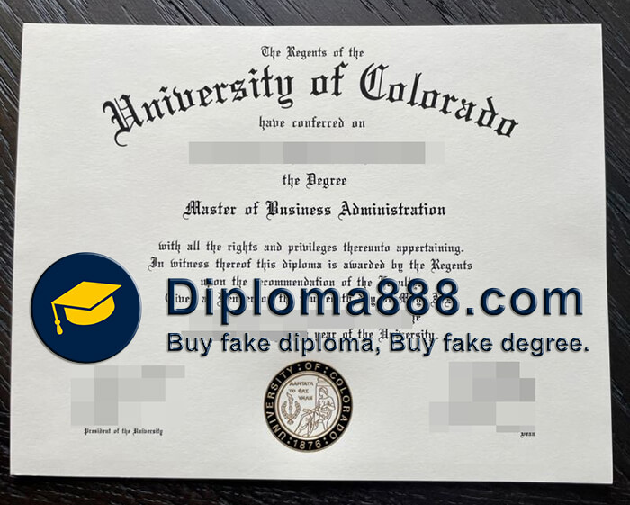 buy fake University of Colorado Denver degree