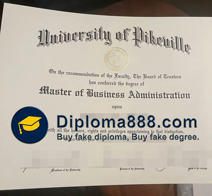 buy fake University of Pikeville degree
