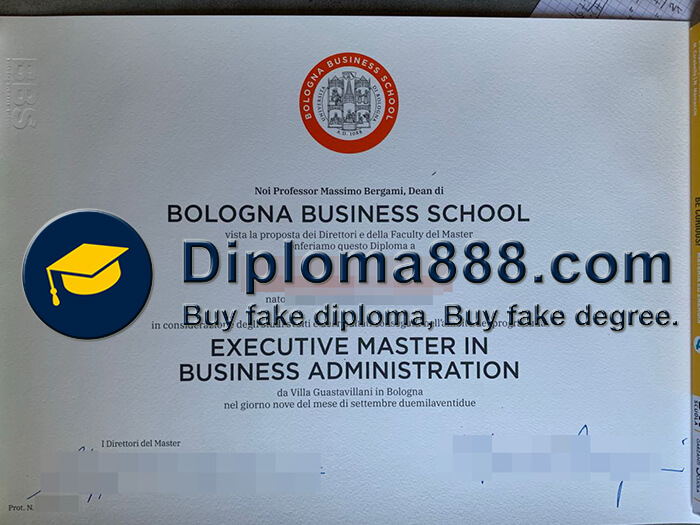 buy fake Bologna Business School degree