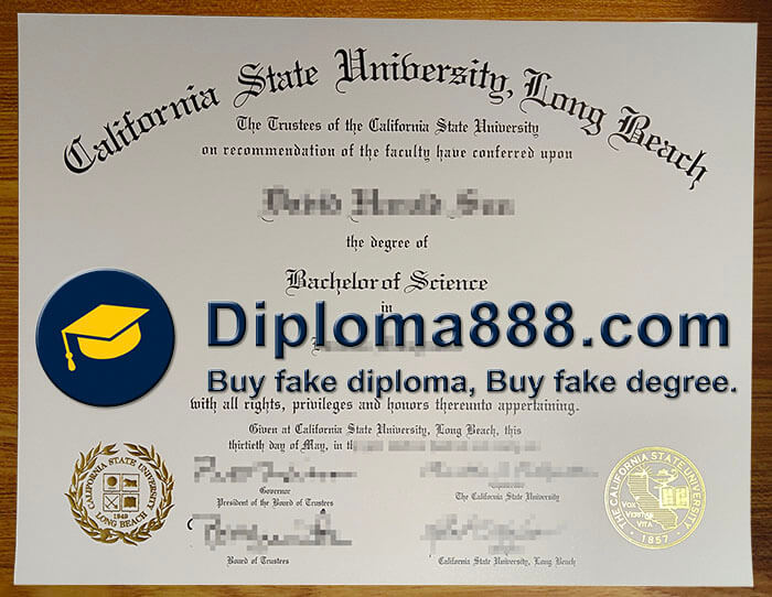 buy fake California State University Long Beach degree
