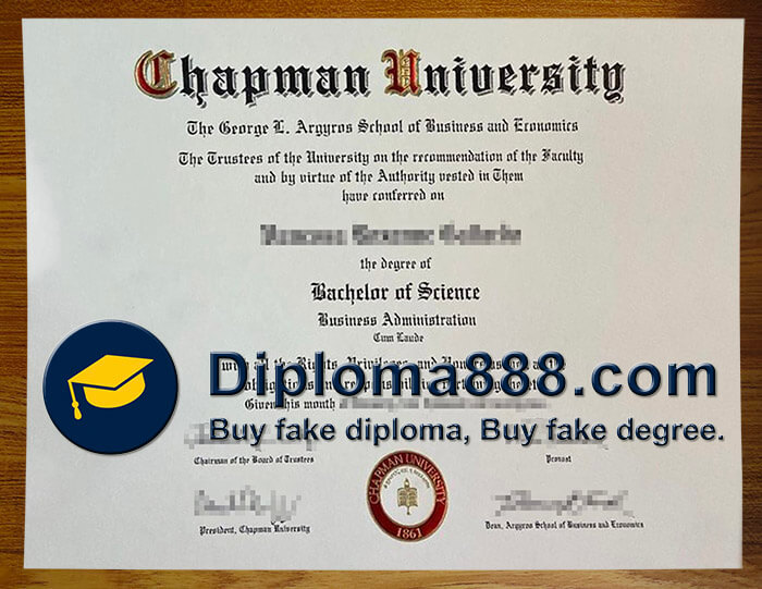buy Chapman University degree
