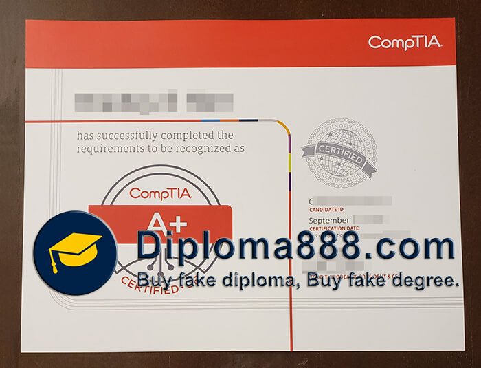 buy CompTIA A+ certificate