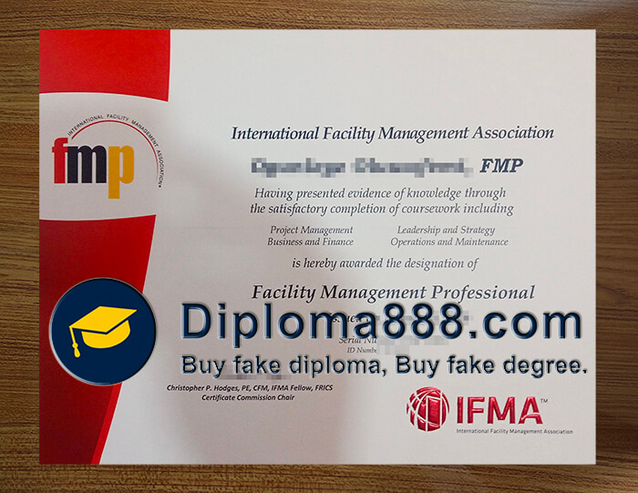 buy fake Facility Management Professional certificate