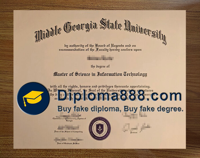 buy Middle Georgia State University degree