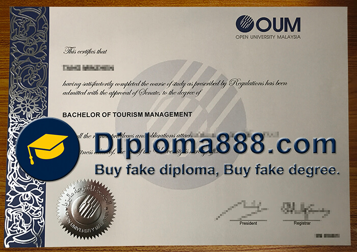 buy fake Open University Malaysia degree