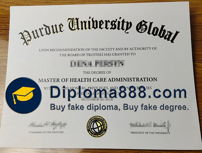 buy fake Purdue University Global degree