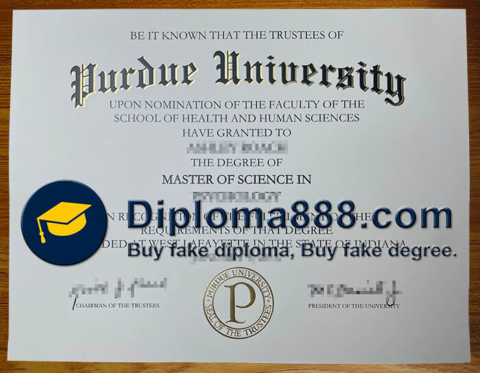 buy fake Purdue University degree