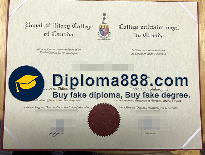buy Royal Military College of Canada diploma