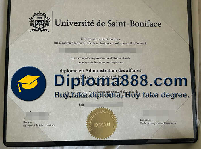 obtain Université de Saint-Boniface diploma