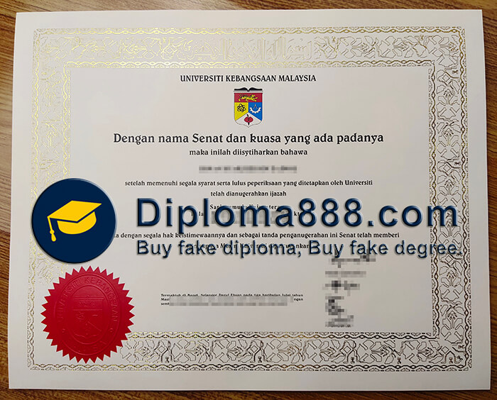 buy fake University Kebanggsaan Malaysia degree