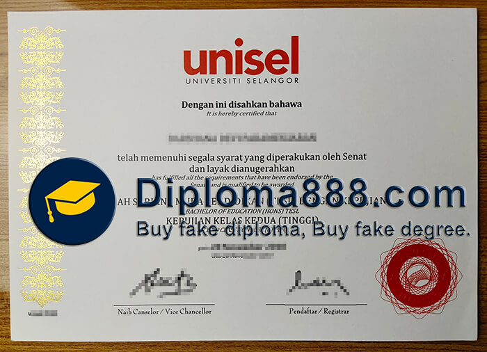 fake University of Selangor degree