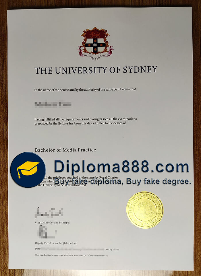 buy fake University of Sydney degree