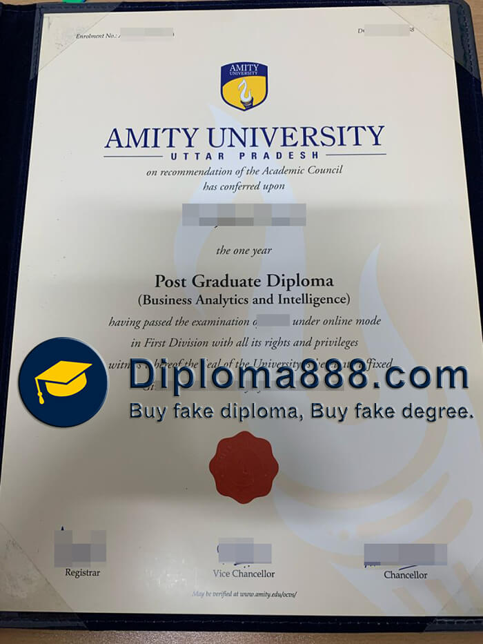 buy fake Amity University Uttar Pradesh degree