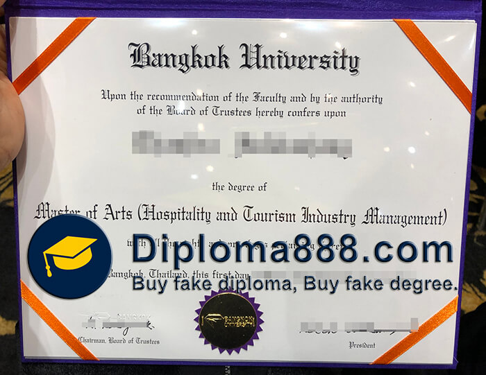 buy Bangkok University degree