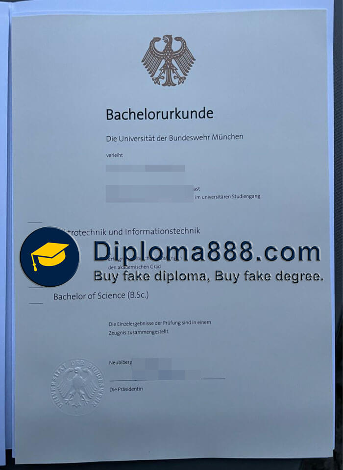 buy Bundeswehr University Munich degree