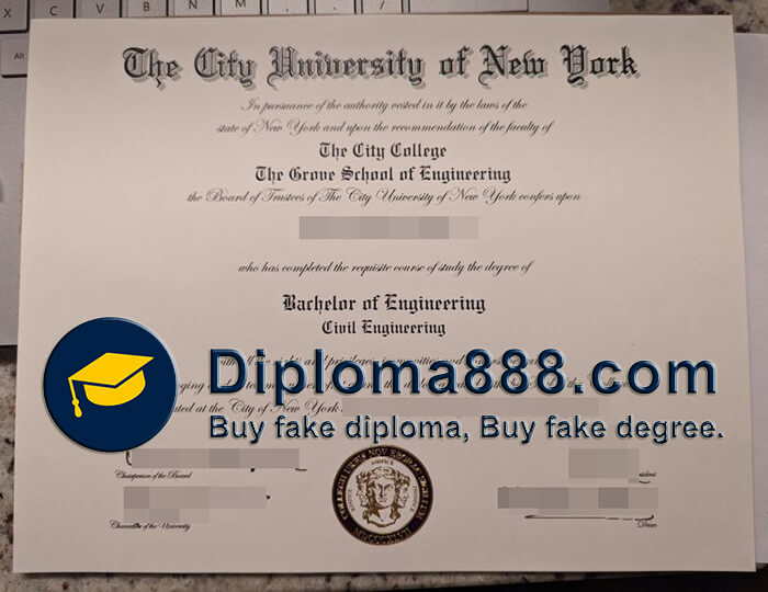 buy City University of New York degree