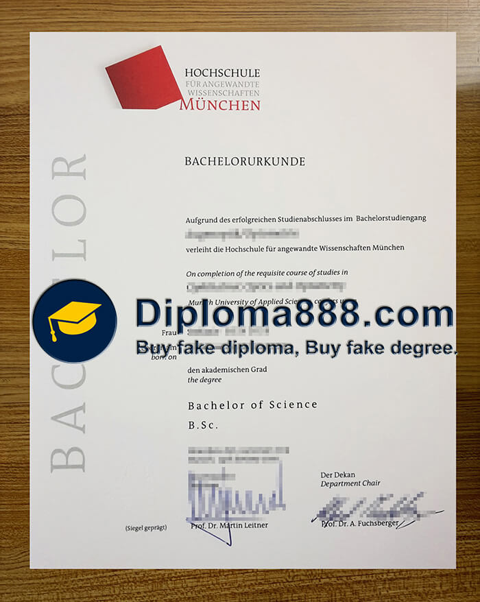 Munich University of Applied Sciences degree