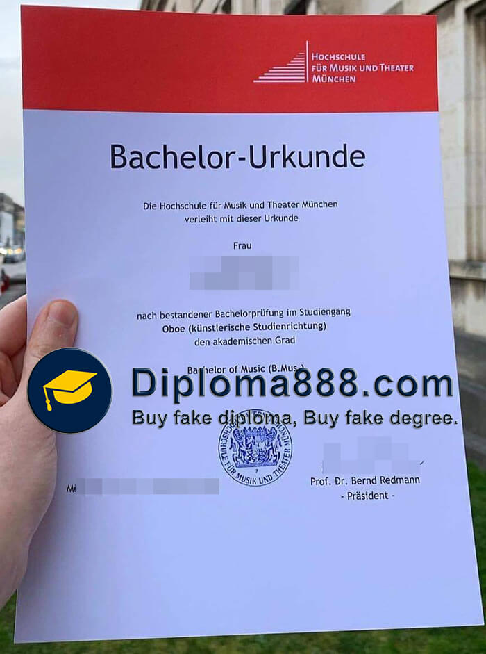 buy University of Music and Theatre Munich degree