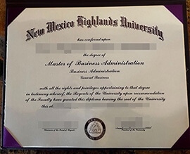 Make sure to get a real New Mexico Highlands University degree.