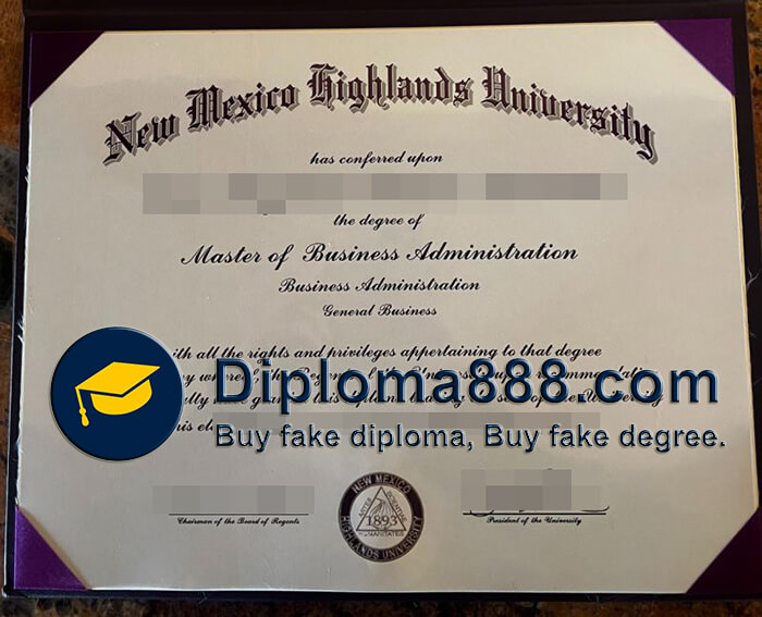 order a New Mexico Highlands University diploma