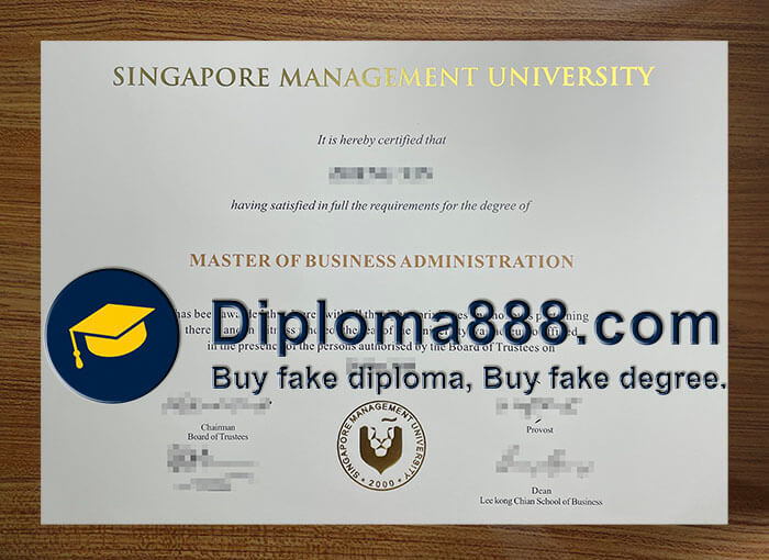 order a Singapore Management University degree