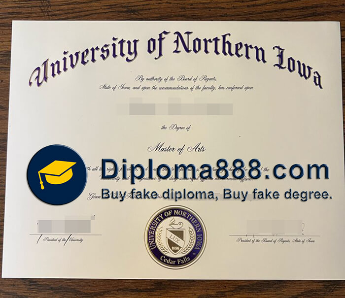 buy a University of Northern Iowa diploma