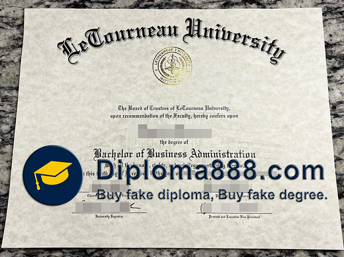 LeTourneau University diploma