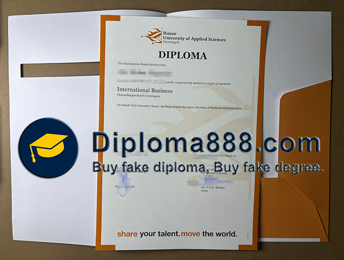 Hanze University of Applied Sciences degree