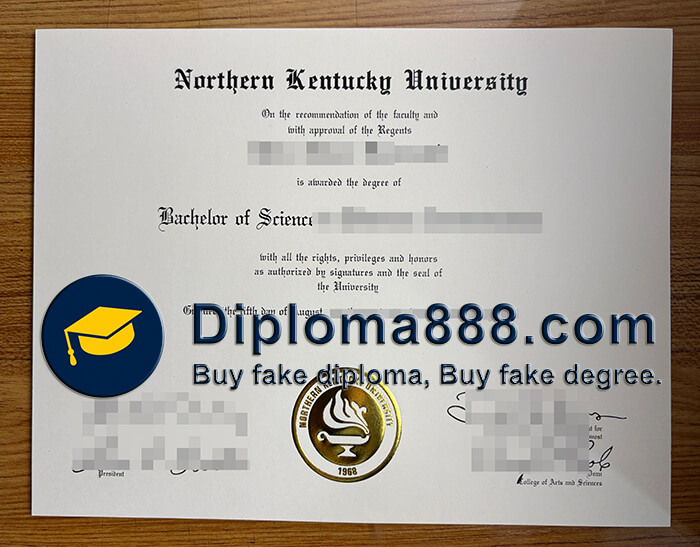Northern Kentucky University certificate