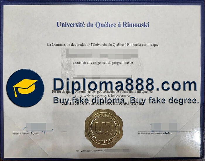 Université du Québec à Rimouski diploma