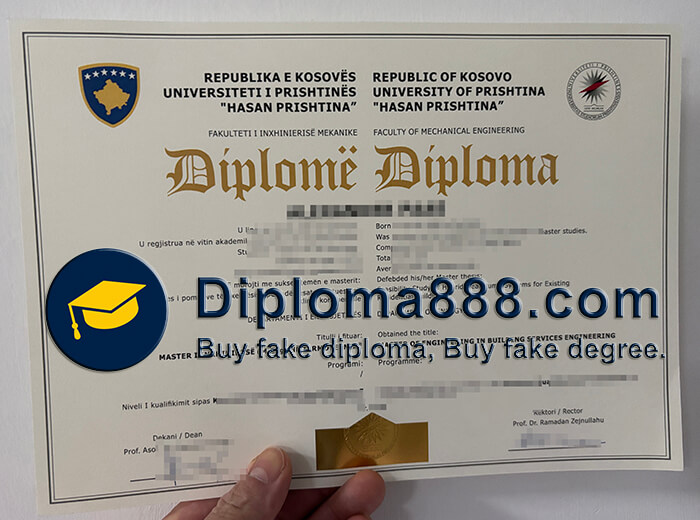 Universiteti i Prishtinës degree