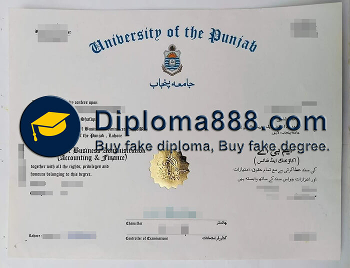 University of the Punjab diploma