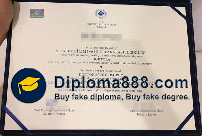 Boğaziçi University diploma