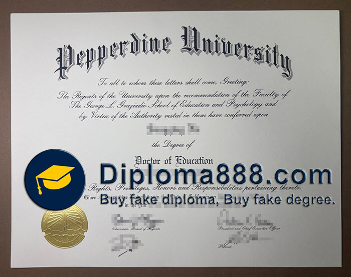 Pepperdine University degree