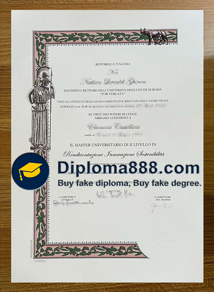 Università degli Studi di Roma Tor Vergata diploma