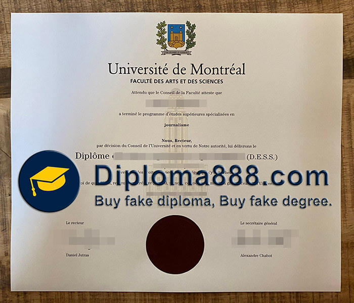 Université de Montréal degree