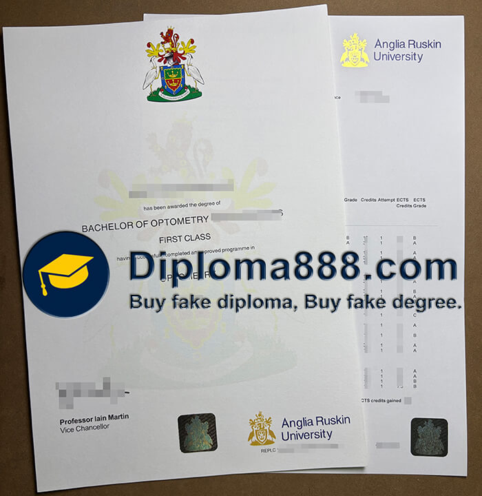 Anglia Ruskin University degree