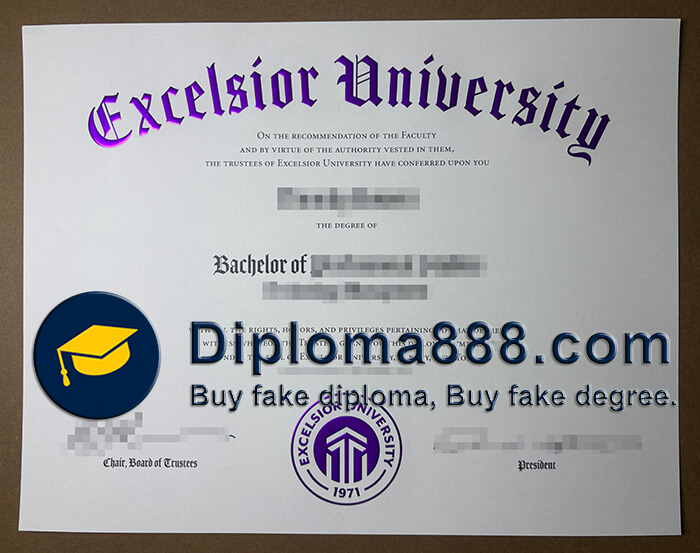 Excelsior University diploma