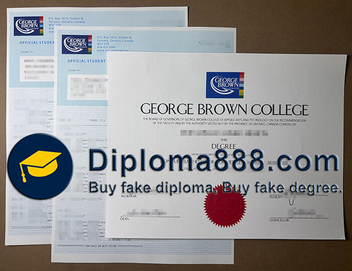 George Brown College diploma