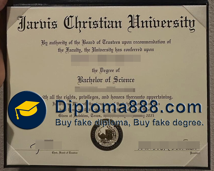 Jarvis Christian University diploma